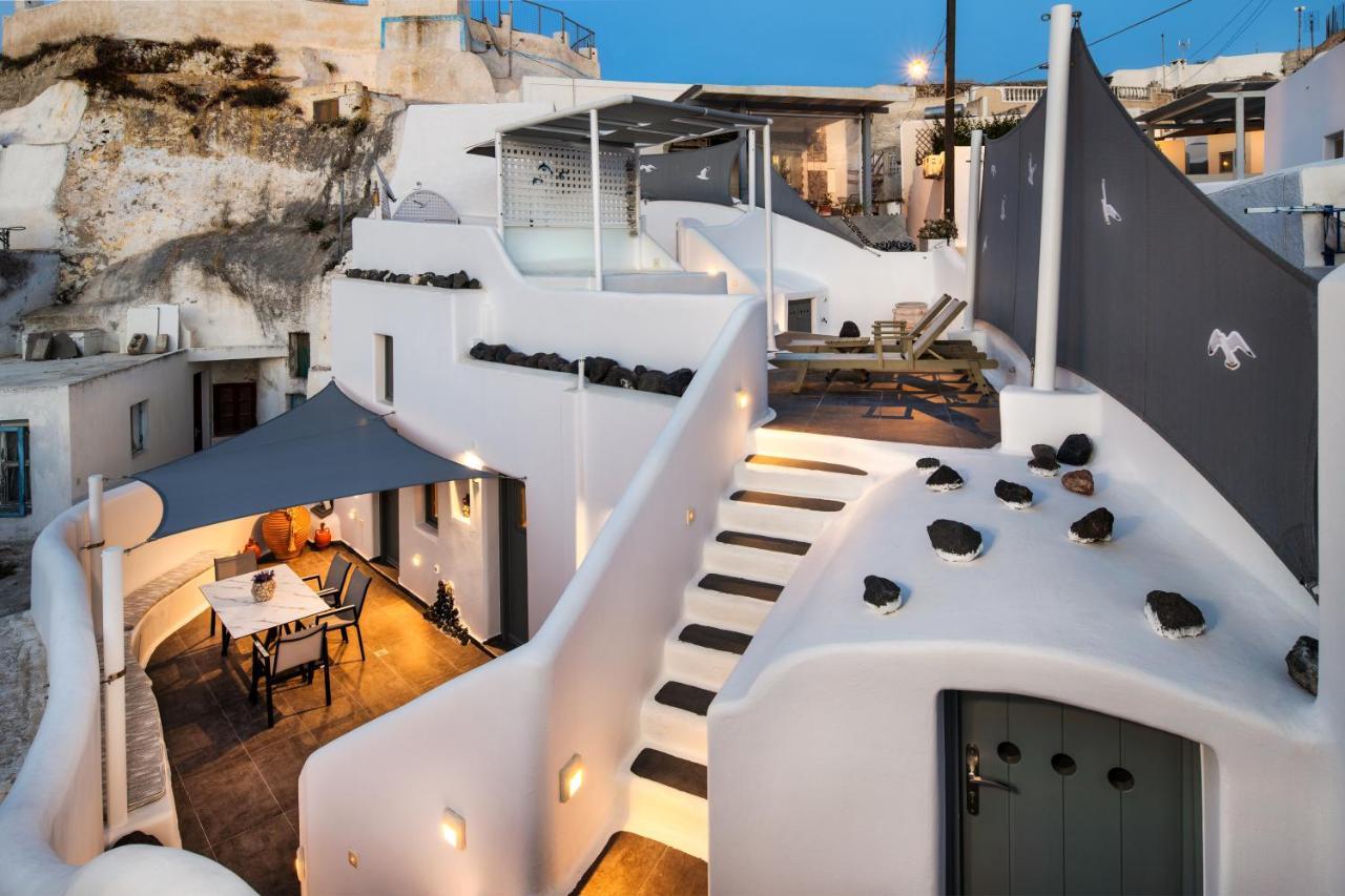 Astrea Suites Feggaropetra Cave House Fíra Kültér fotó