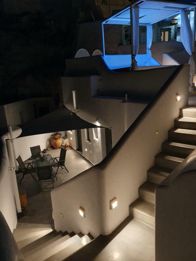 Astrea Suites Feggaropetra Cave House Fíra Kültér fotó